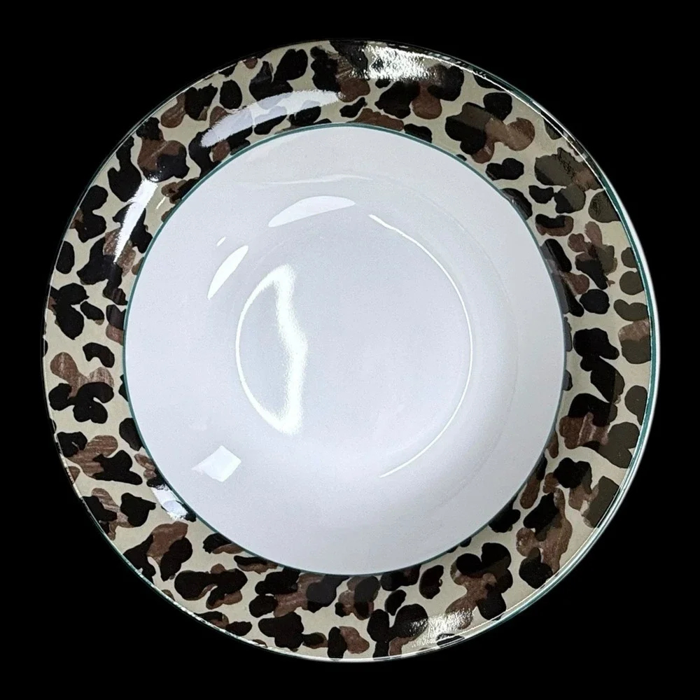 Vitromaster‎ Jungle Animal Print Cereal Bowl 7.25